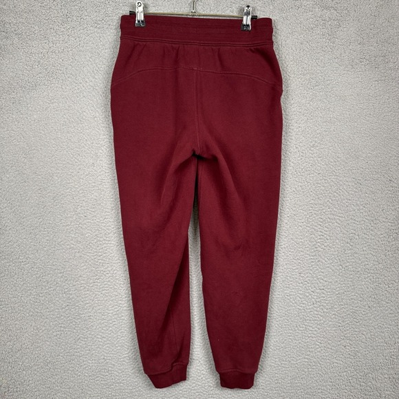Lululemon Pants Womens 4 Burgundy Scuba High Rise Joggers Lounge Running Yoga - Picture 2 of 11